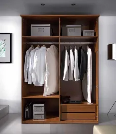 Armario puertas abatibles diseño clásico grandes dimensiones 2