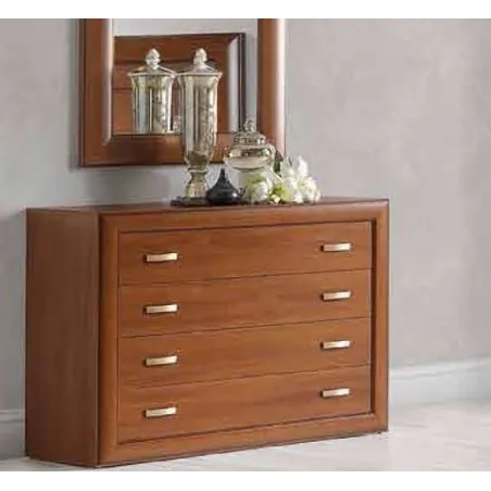 Cómoda clásica con marco espejo opcional