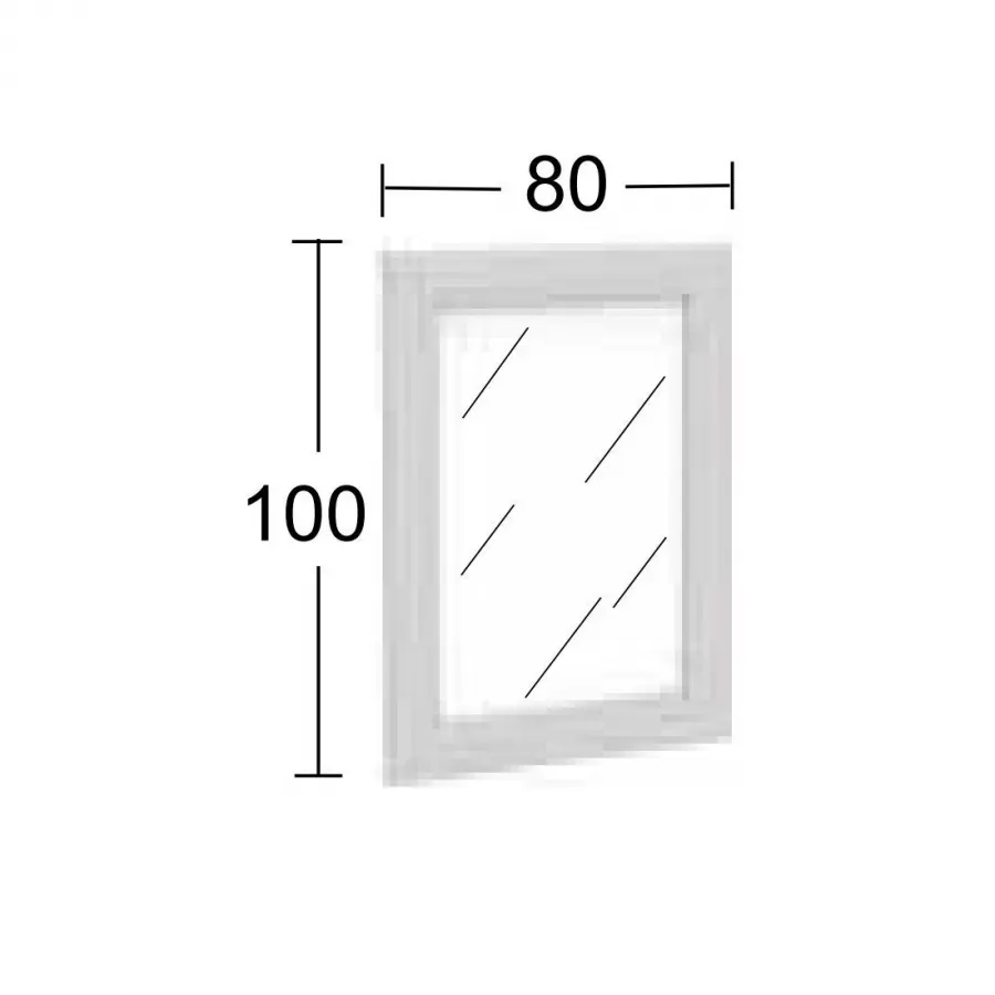 Cómoda clásica con marco espejo opcional