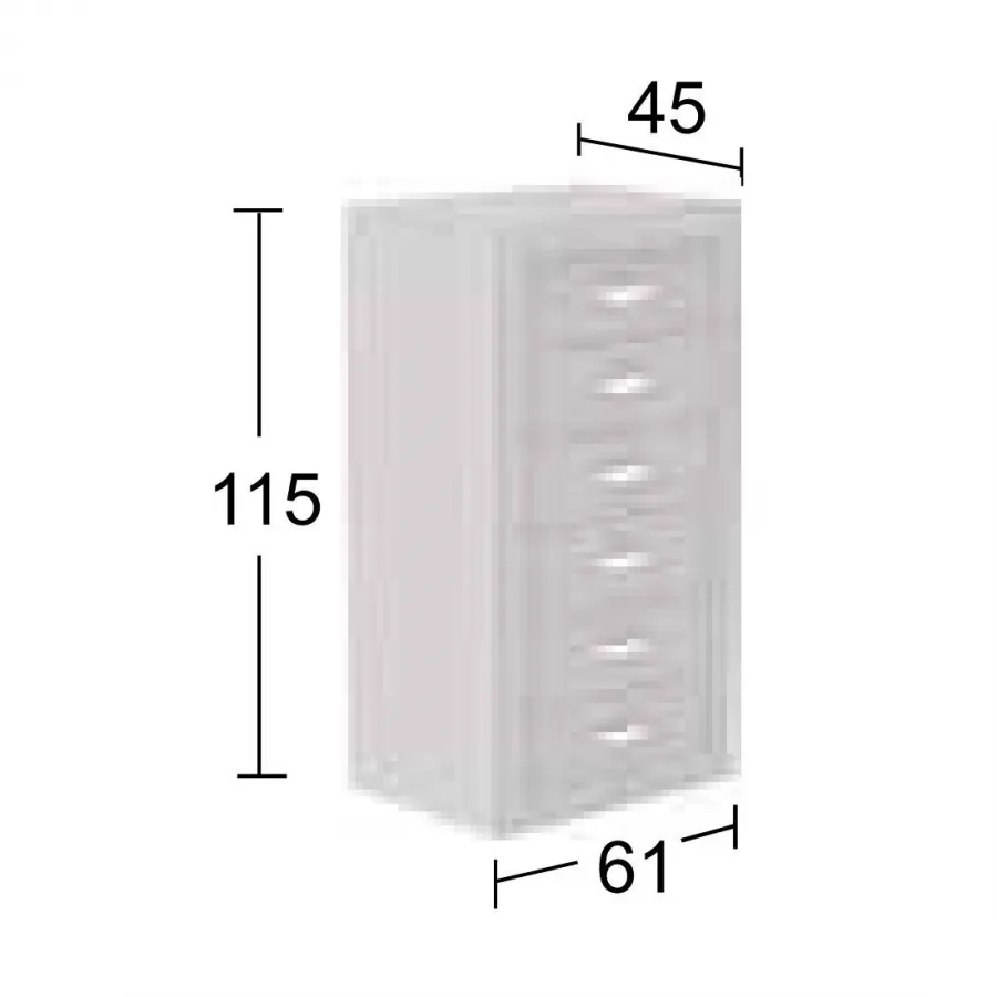 Sinfonier clásico con marco espejo opcional coleccion Parma