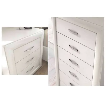 Dormitorio completo diseño clásico con patas de Salcedo muebles