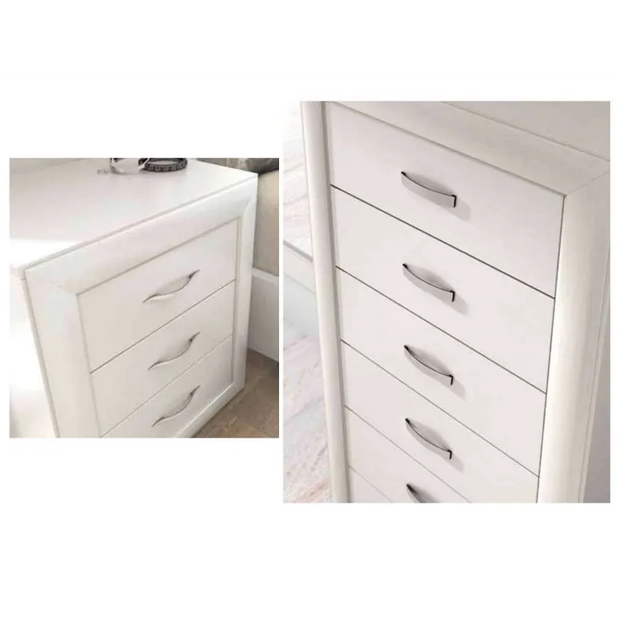 Cabecero y mesitas para dormitorio clásico Salcedo Mueble