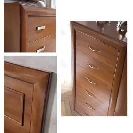 Cabecero y mesitas para dormitorio clásico Salcedo Mueble