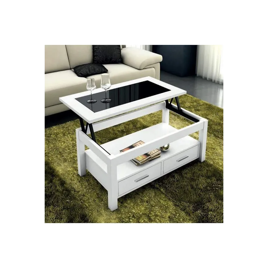 MESA DE CENTRO ELEVABLE